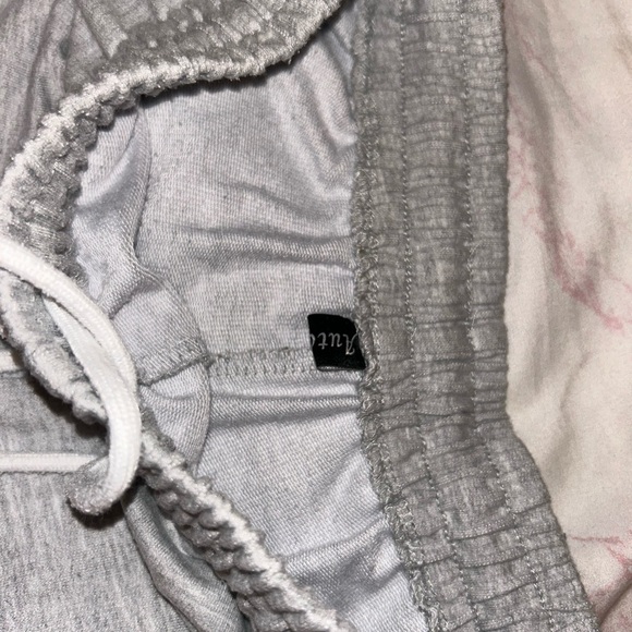 Gray Drawstring Shorts - Picture 2 of 2